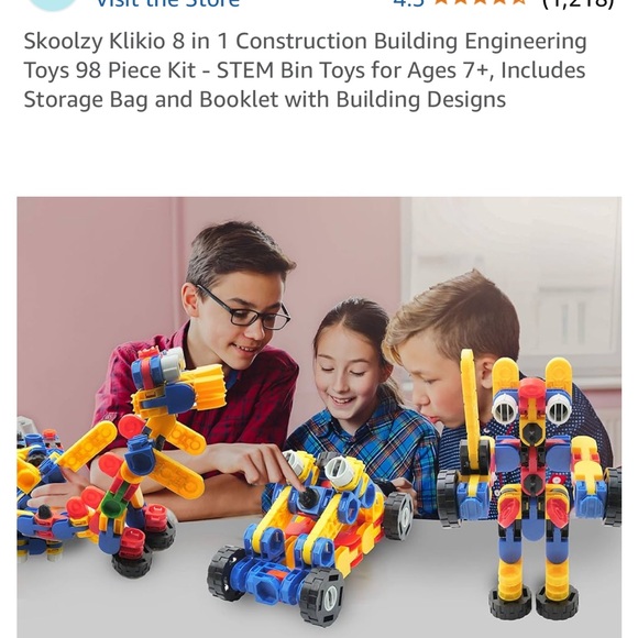 Educational / STEM Toy Set with Storage Bags - Picture 14 of 16